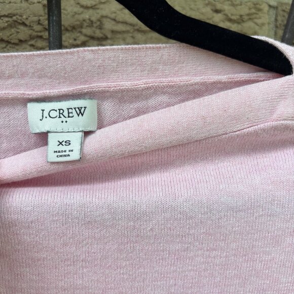 J.Crew Factory Pink Boatneck tunic sweater - Picture 2 of 2